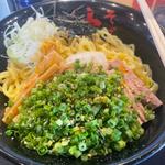 油そばW盛 スペシャルトッピングA(東京油組総本店 滋賀組)