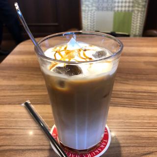 アイス黒蜜カフェ・オ・レ(高倉町珈琲 つくば店)