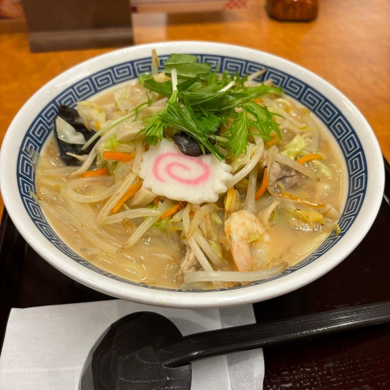 海鮮ちゃんぽん(山田うどん食堂 上尾小泉店 )
