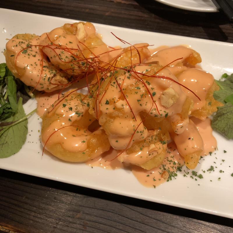 プリッとエビマヨ(うみねこ酒場)