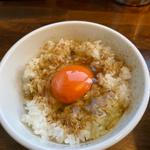 たまごかけごはん(中華そば かなで 〜豚と節〜)