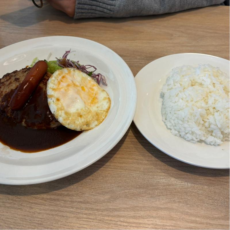 ハンバーグモーニング(ガスト 高浜店 )