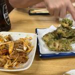 ネギチャーシュー ちくわ磯辺揚