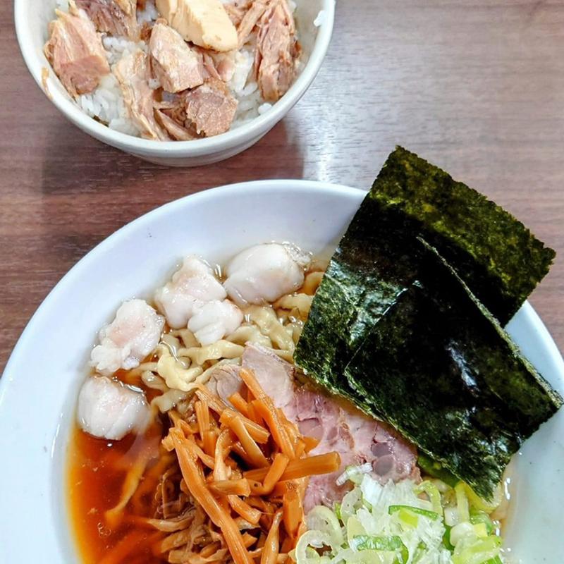 シゲちゃんラーメン チャーシューご飯(煮干し中華そば 山形屋)