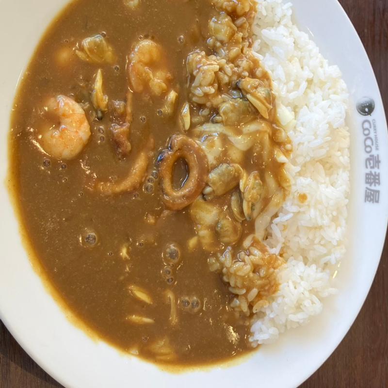 CoCo壱ベジカレー海の幸チーズトッピング(CoCo壱番屋 浜松西伊場店 （ココイチバンヤ）)