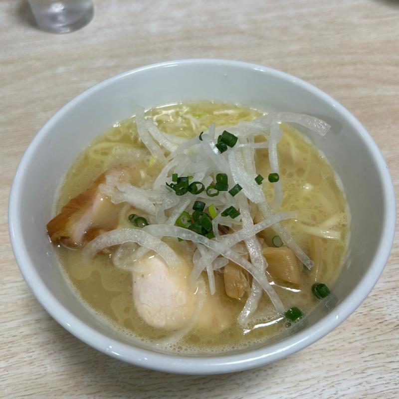 鶏白湯(塩)(麺処 大木)