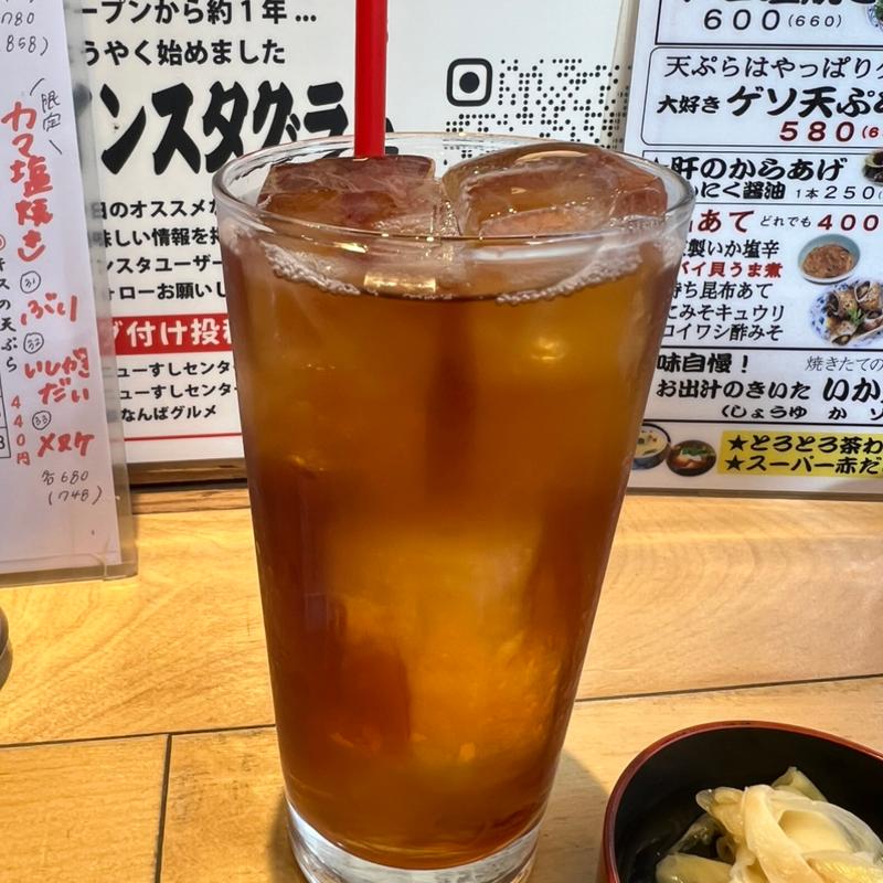 烏龍茶(ニューすしセンター春木屋 裏なんば店)