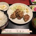 唐揚げ定食(大倉山南林間)