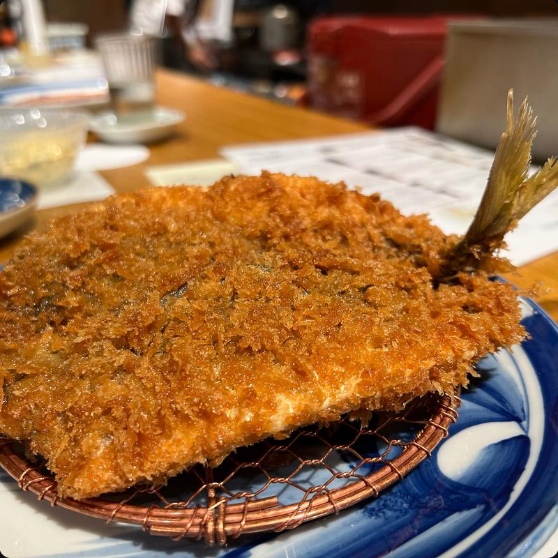 アジフライ(洋食堂すずき)