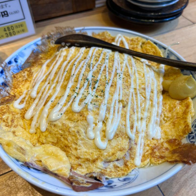 いか玉子焼き(ニューすしセンター春木屋 裏なんば店)