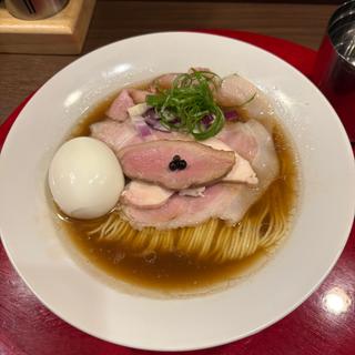 鴨とカシスの味玉醤油RaMen(RaMen TOMO TOKYO)