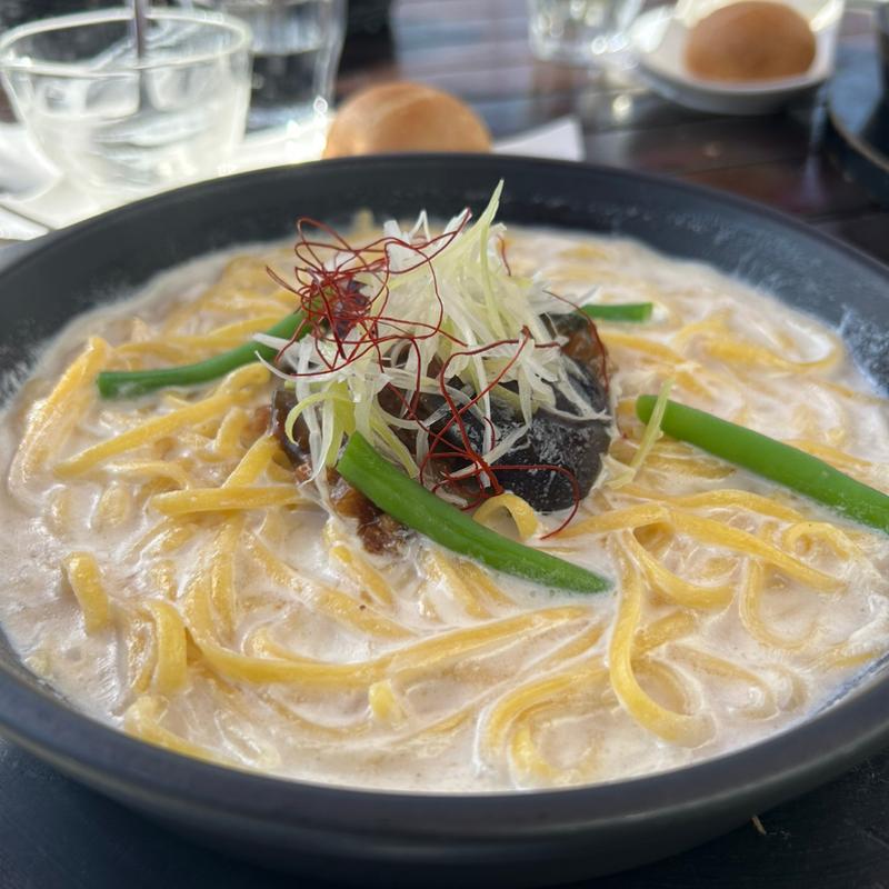 担々風白胡麻パスタ(カフェ ド ゴマルゴ （ｃａｆｅ ｄｅ 505）)