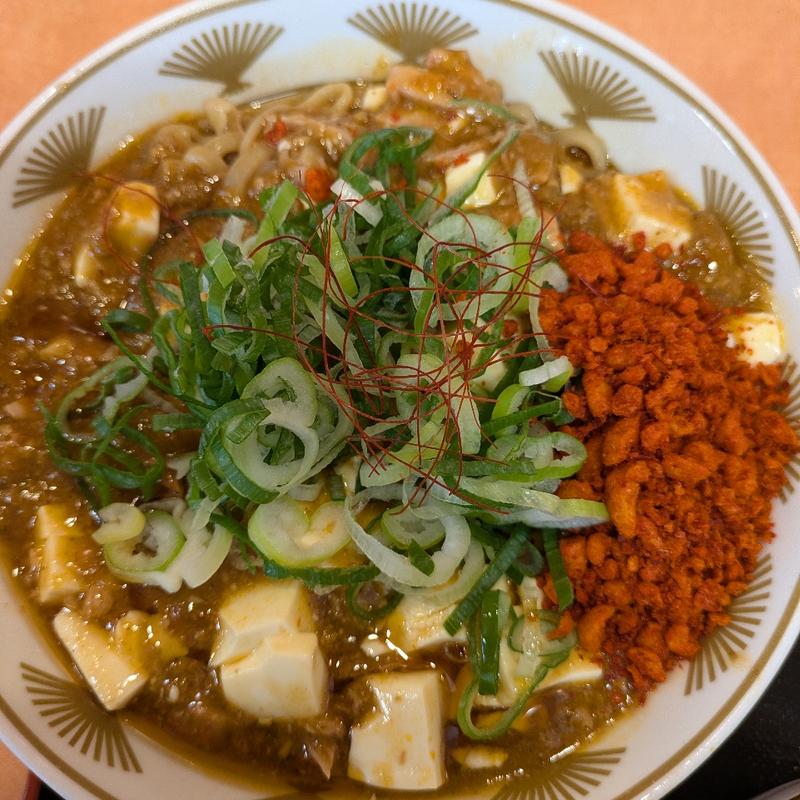 麻婆まぜそば（普通）(ラーメン風林火山 酒田店)