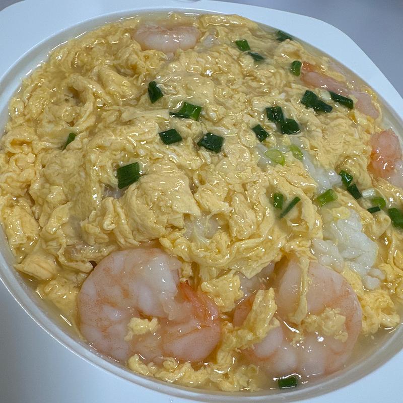 エビと玉子あんかけご飯(天府苑)