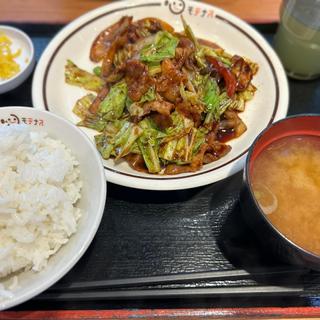 回鍋肉定食(モテナス道口(上り))