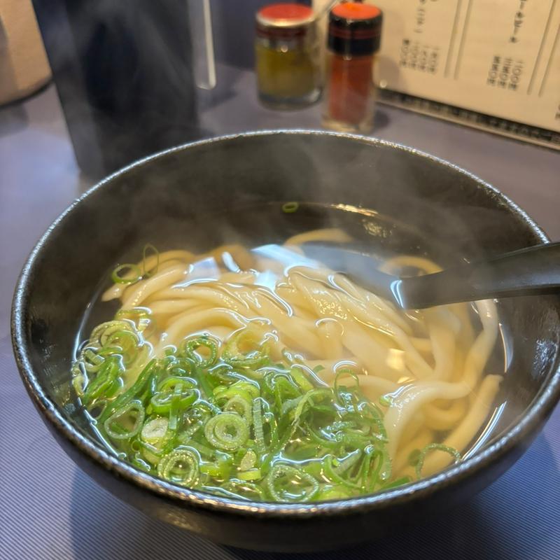 イカ天丼とミニうどんセット(まことうどん)