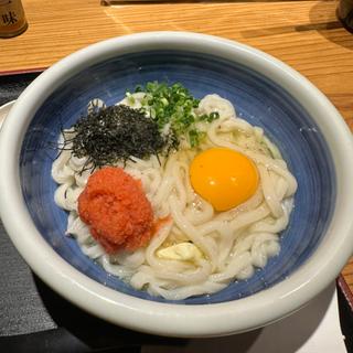 明太釜玉うどん(釜喜利うどん)