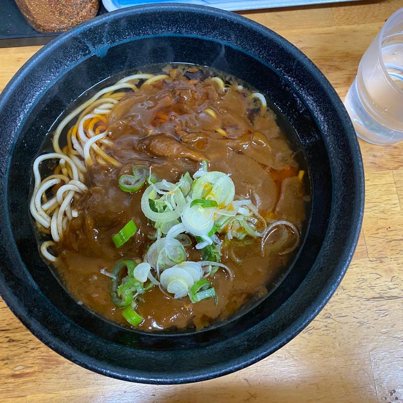 カレーそば(立喰そば・うどん ふじ)