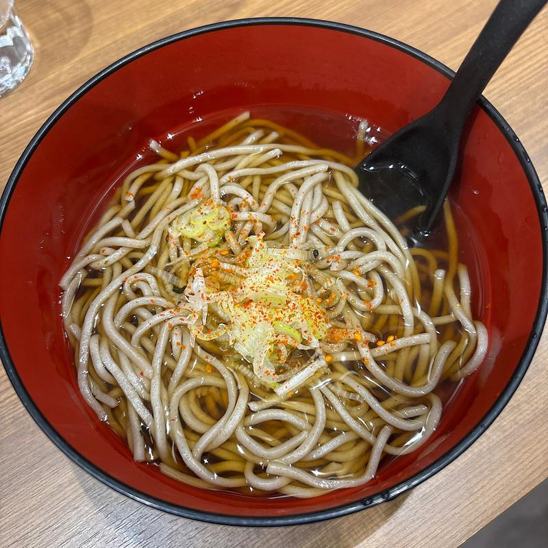 かけそば(そば処　立ちあおい )