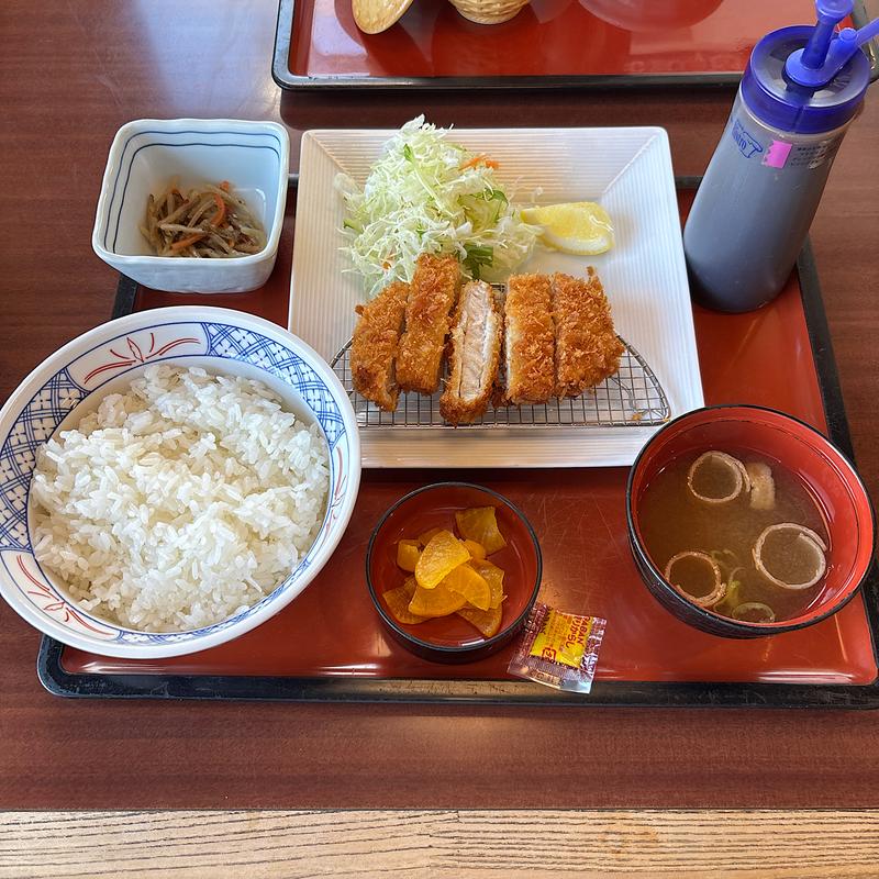 カツ定食(まるまつ会津若松店 )