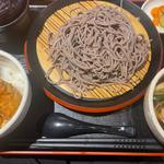肉そばセット小天丼