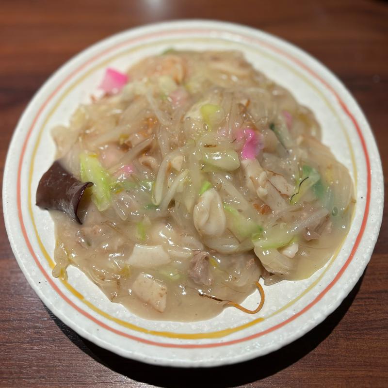 小盛り皿うどん(吉宗　銀座店)