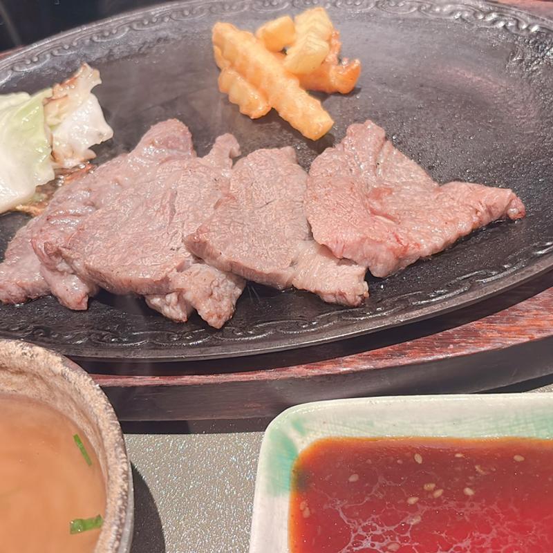 亀岡牛鉄板焼きランチ（亀岡牛並焼き肉）(牛楽 （ぎゅうらく）)