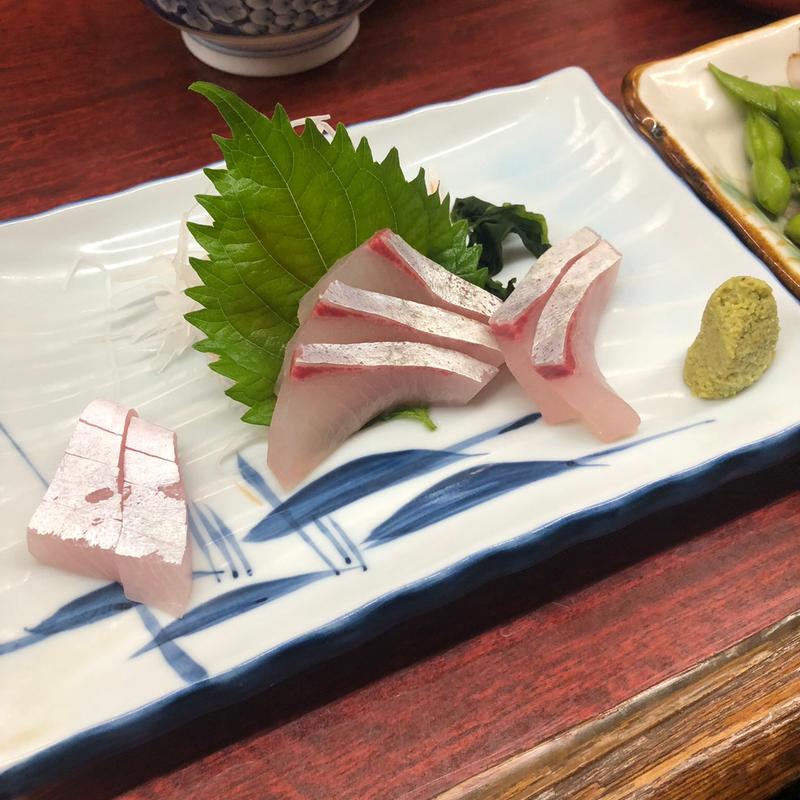 かんぱち刺し(食堂 百万石)