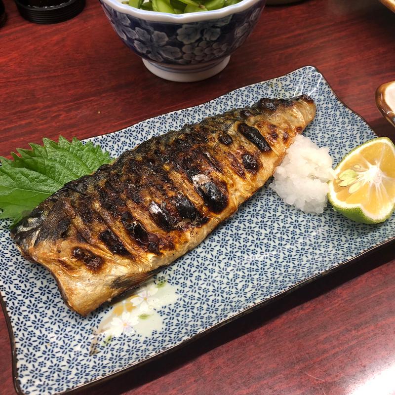 鯖焼き(食堂 百万石)