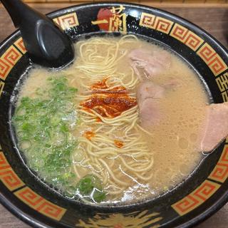 とんこつラーメン(一蘭 梅田阪急東通店)