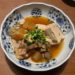 牛すじ肉豆腐