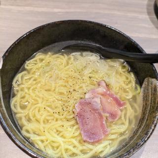 鶏ガララーメン(炭火焼鳥 居酒屋 お鳥なりさん 秋葉原店)