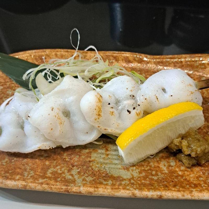 水タコ炭焼き(石庭 （せきてい）)