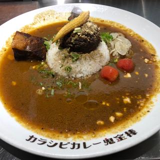 鬼金棒カラビシカレー(カラシビカレー 鬼金棒)