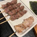 砂肝、やきとり(塩)