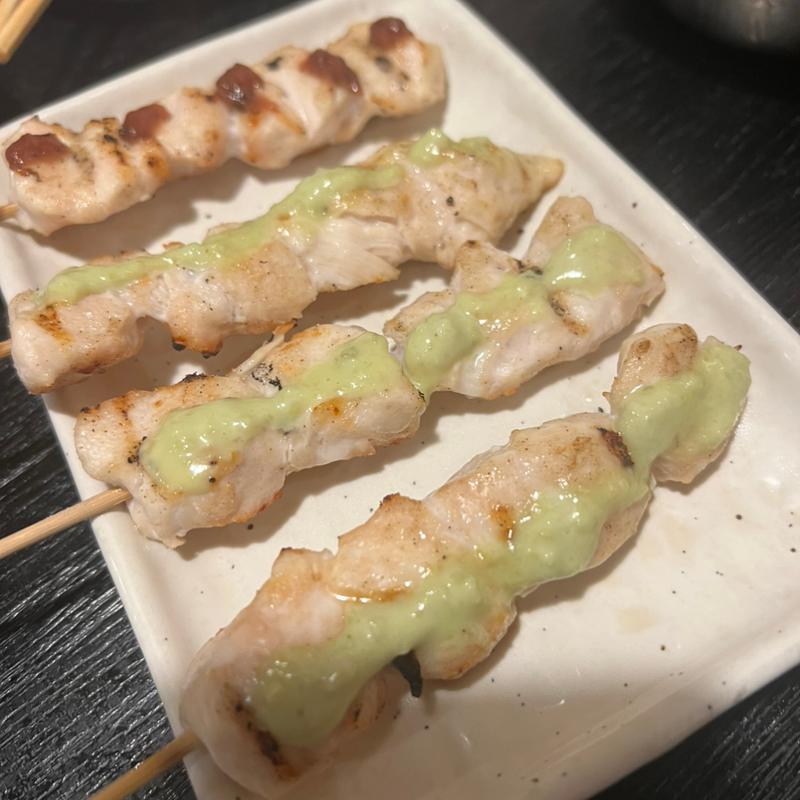 ささみわさびマヨ、ささみ梅肉(かっぱ園 )