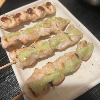 ささみわさびマヨ、ささみ梅肉(かっぱ園 )
