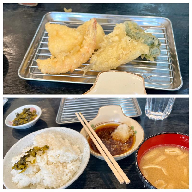 天ぷら定食(天ぷら定食ながお)