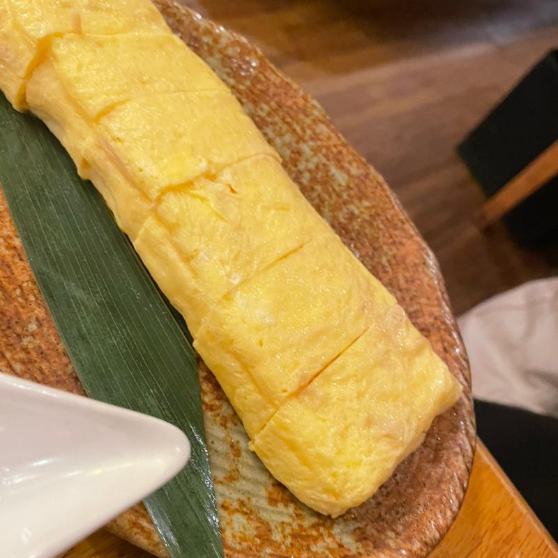 ホタテのだし巻き(居酒屋 イズミヤ)