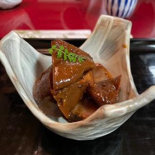 あん肝の山椒煮(うなぎ割烹 大江戸)