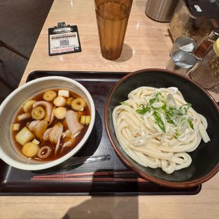 豚つけうどん(肉つけうどん うつけ 霞ヶ関飯野ビル店)