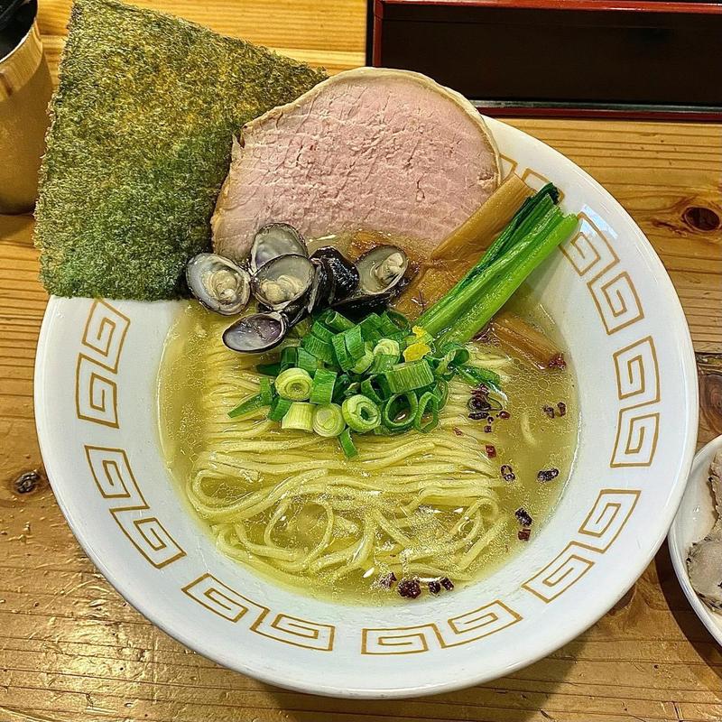 しじみ白二犀(極麺 青二犀 （ゴクメン アオニサイ）)