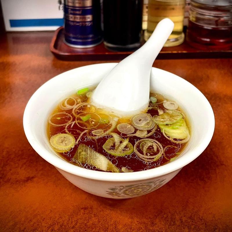 チャーハンスープ(一寸亭)