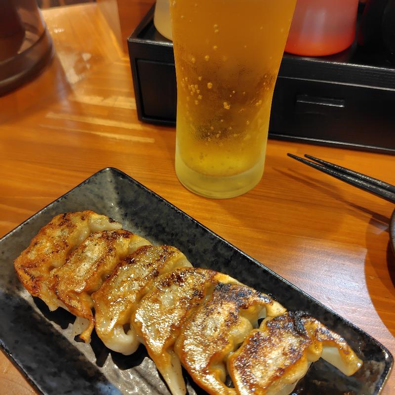 島唐辛子餃子　6個(メンとニク 林製麺所 浦添店)