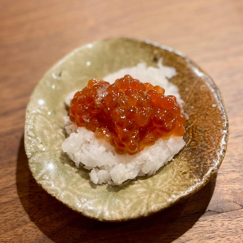 自家製筋子(鉄板焼 工藤)