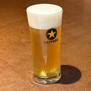 サッポロ生ピール (小)(知喜多 横浜西口店)