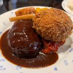 ぱ・らんてランチ (ハンバーグ・海老クリームコロッケ）(ぱ・らんて)