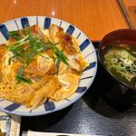 カツ丼セット(御鷹茶屋)