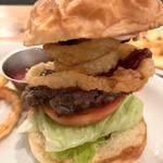 クリスピーフライドオニオンBBQバーガー(STRAND BURGERS)