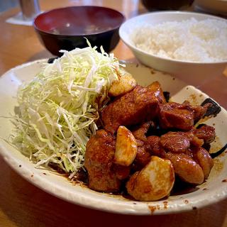 トンテキ コマギレセット(ラーメンちゃん 朝日本店 )